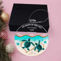 Christmas High Graphic Acrylic Ornament, I Found You and You Found Me